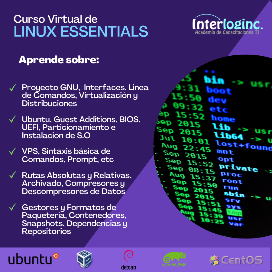 Curso De Linux Essentials – Academia Interloginc